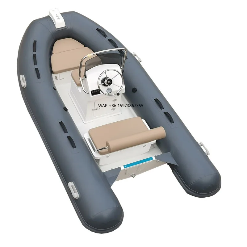 Dinghy RIB360 12ft PVC Hypalon Fiberglass Hull InflatableTender for Sale