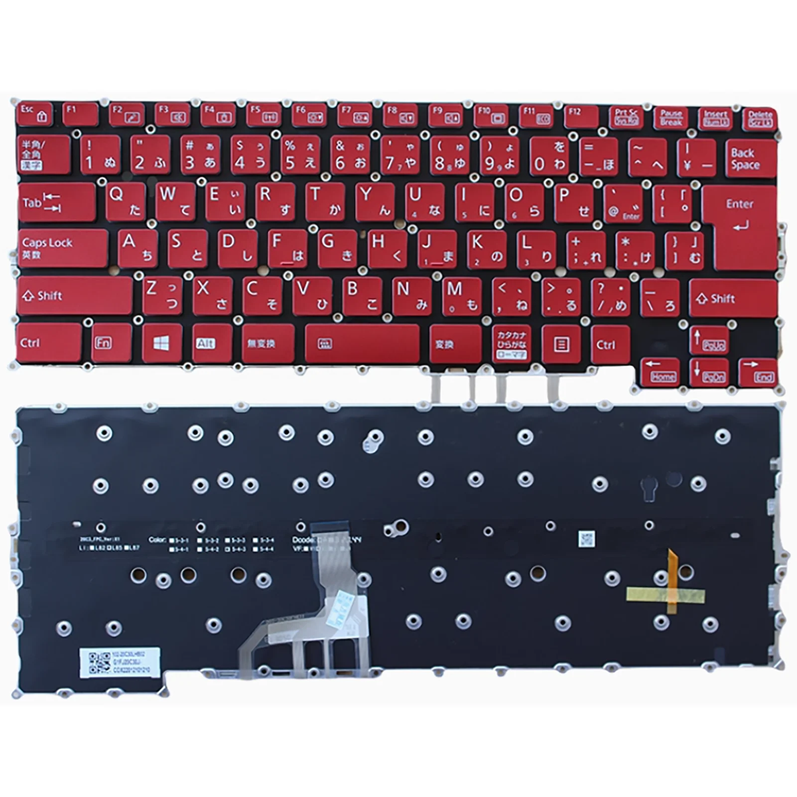 Japan layout for Fujitsu U939 U9310X U9311 9U13A2 U937 U938 UH95 UH-X U939X Laptop keyboard JP