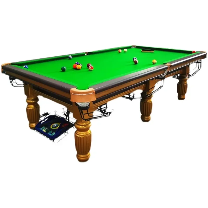 Billiards table Standard commercial steel warehouse marble Chinese snooker domestic tennis two-in-one