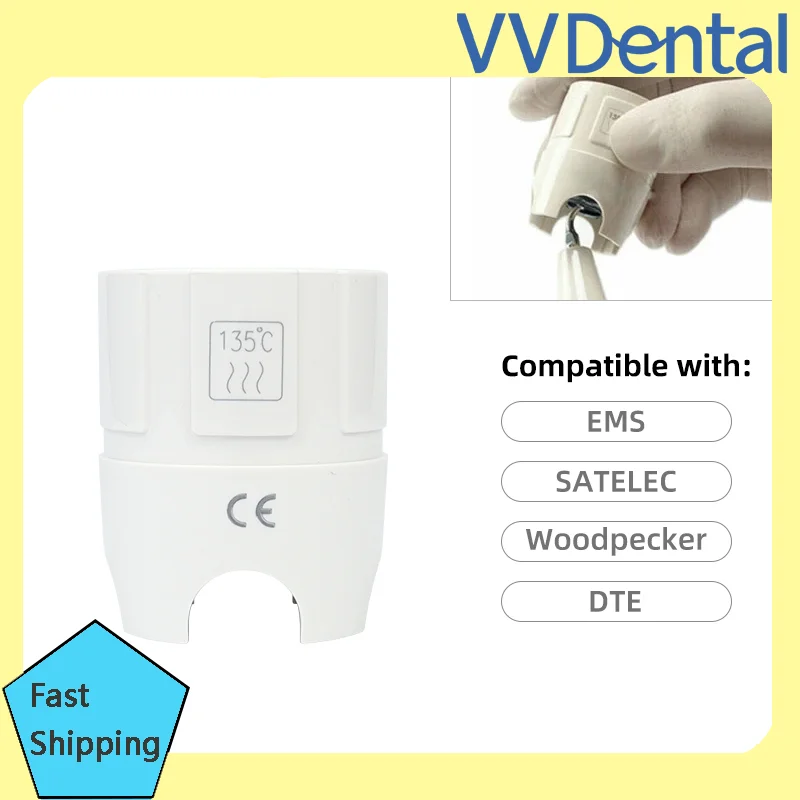 VVDental Dental Ultrasonic Scaler Tip Torque Wrench Key Holder Compatible with EMS Woodpecker SATELEC Piezo Scaler Handpiece Tip