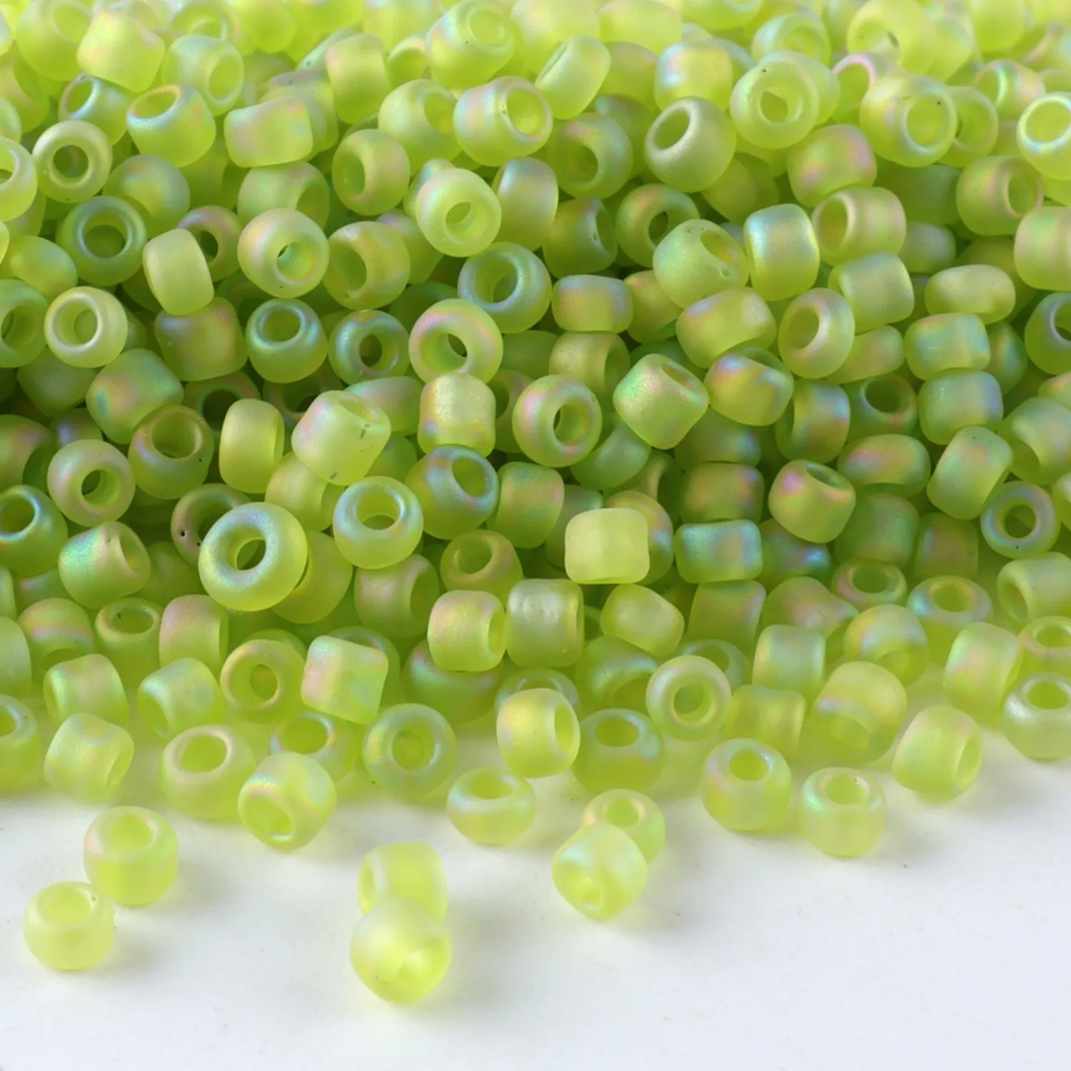 Hochwertige CJ 11/0 Mattierte Rocailles-Perlen für Schmuckherstellung, 10g/Röhrchen, Geeignet für Alle Arten von DIY-Bastelarbeiten – Detail 18