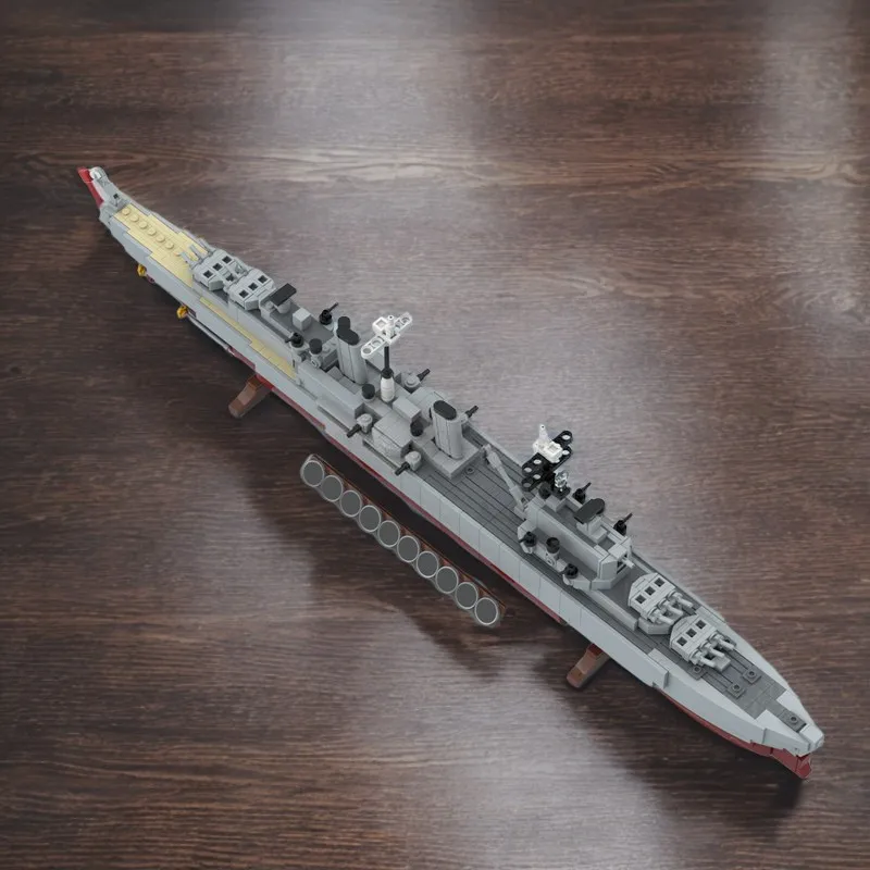 

1066 шт. Moc HMS Belfast DIY строительные кирпичи развивающая строительная игрушка детский подарок повысить творчество