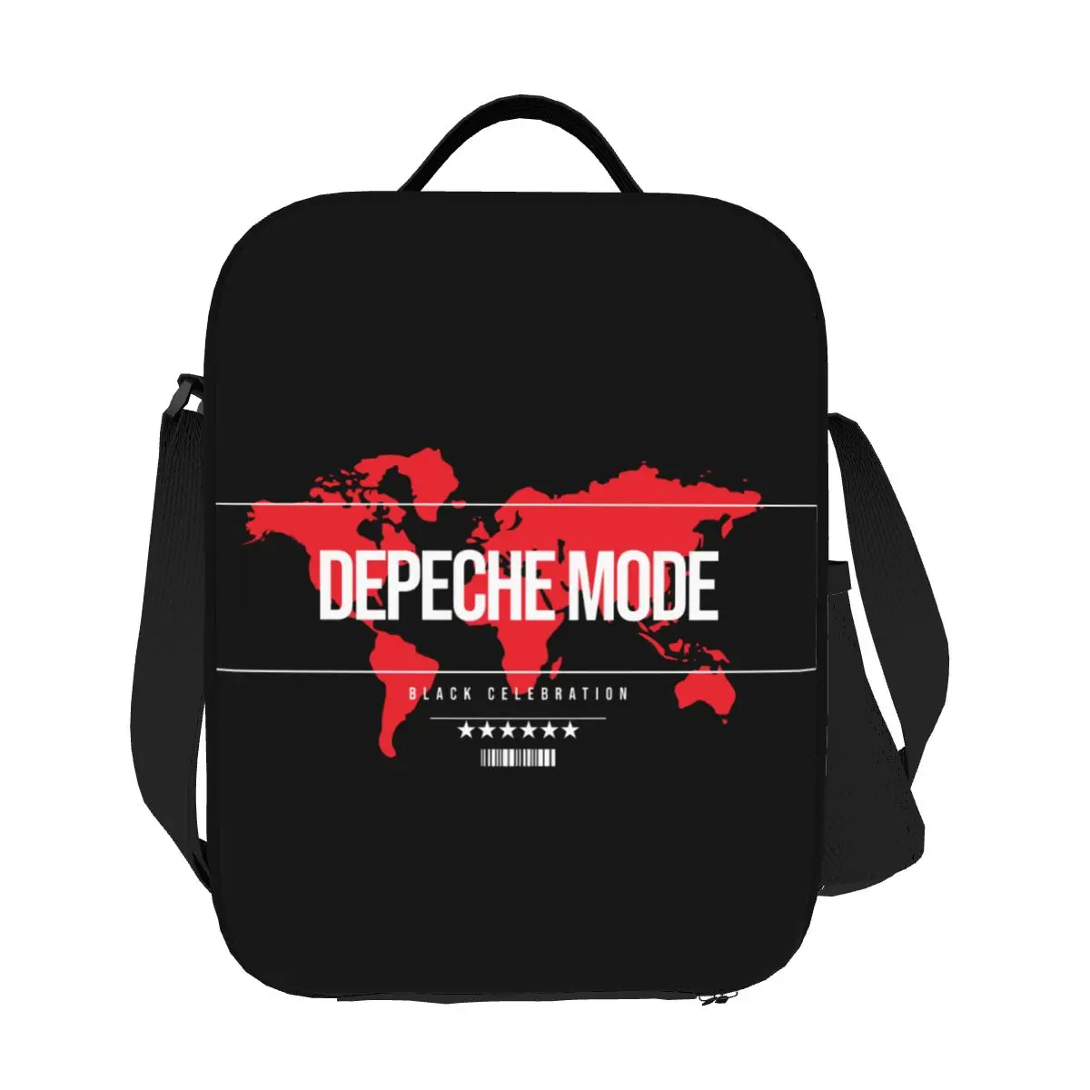 

Портативный ланч-бокс Depeche Cool Mode Heavy Metal Rock Band, женский многофункциональный термохолодильник, изолированная сумка для обеда