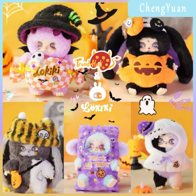 

Новая серия «Кошелек или жизнь» слепая коробка на Хэллоуин, эксклюзивная милая виниловая кукла, украшение, кулон, подарок на праздник для девочек