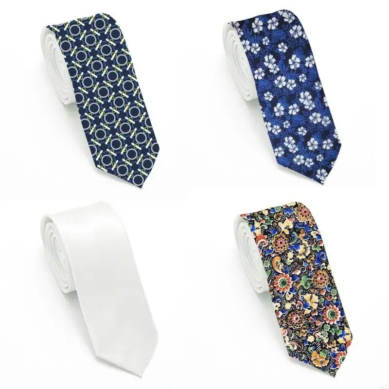 

Men Blank Sublimation Tie Color White DIY Heat Transfer Polyester Necktie