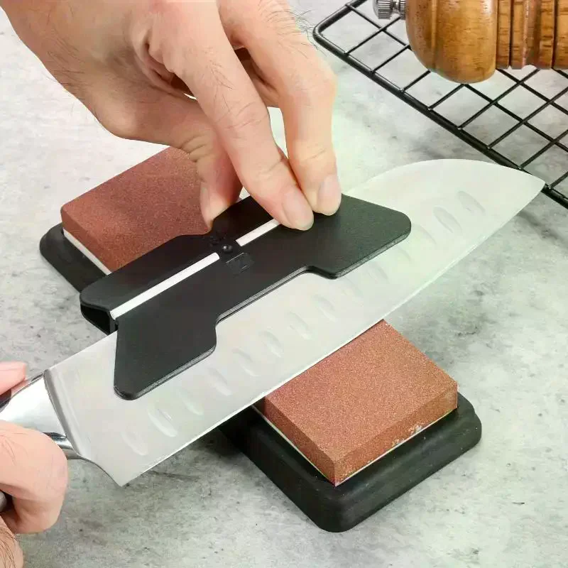 1pcs Fixed Angle Sharpening Jig: Four-In-One Angle Guide Knife Sharpening Tool