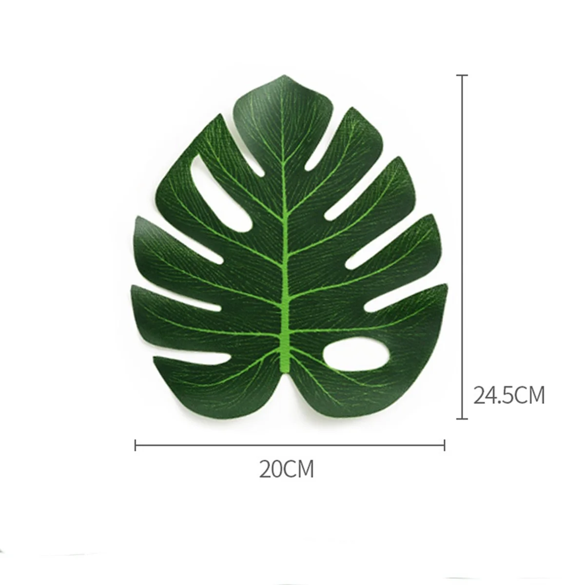 Feuilles de Palmier Tropicales Artificielles, Décoration de ix, Jungle, Animal, Mariage Hawaïen d'Été, Décor de Table à Domicile