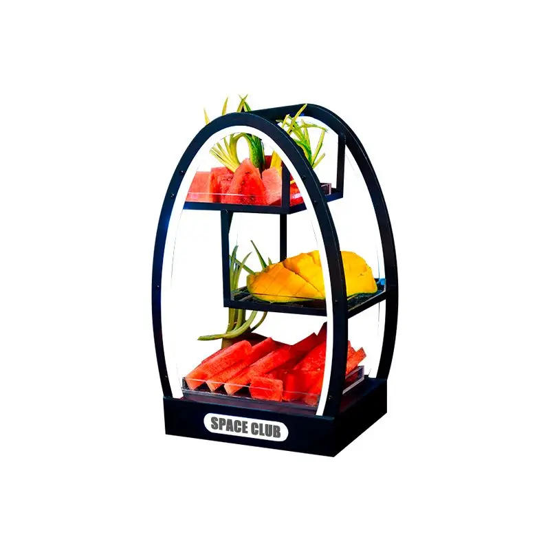 Bar snack  led fruit  fruit platter snack  luminous fruit plate