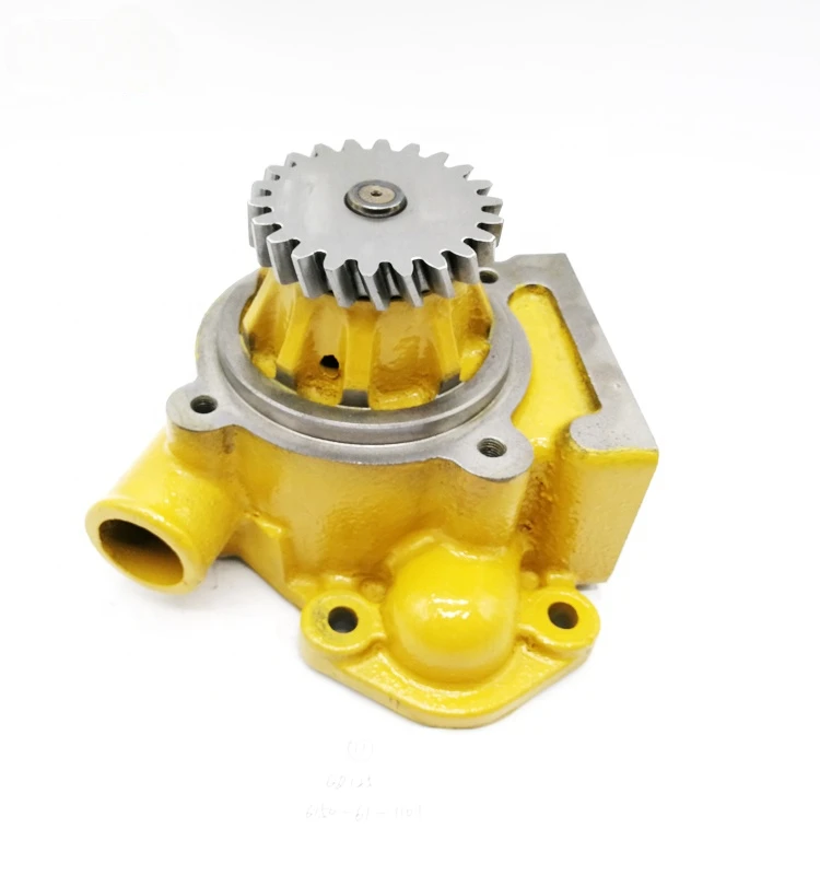 6150-61-1101 Engine Water Pump Excavator Parts 6D125