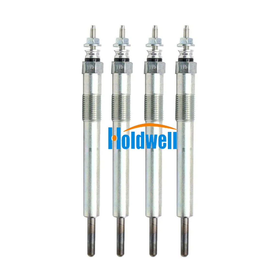 

Holdwell 4pcs Glow Plug 6631808 for Bobcat Skid Steer Loader