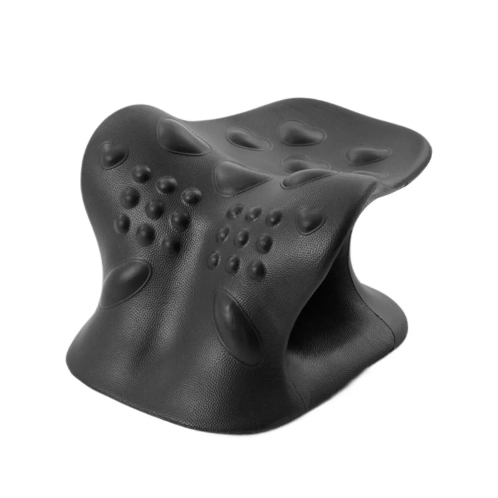 

Shoulder Relaxer Neck Stretcher Massager Muscle Tension Relief Cervical Traction Chiropractic Pillow Relaxation Repair
