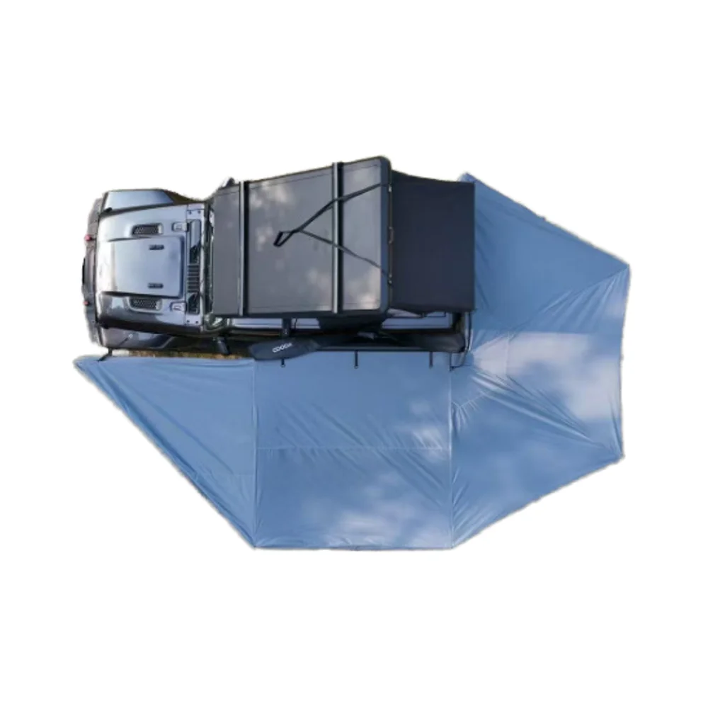360-degree Extension Roof Top Tent Oxford Waterproof Modern Design Summer Use Easy Install Customized Color Double High-density