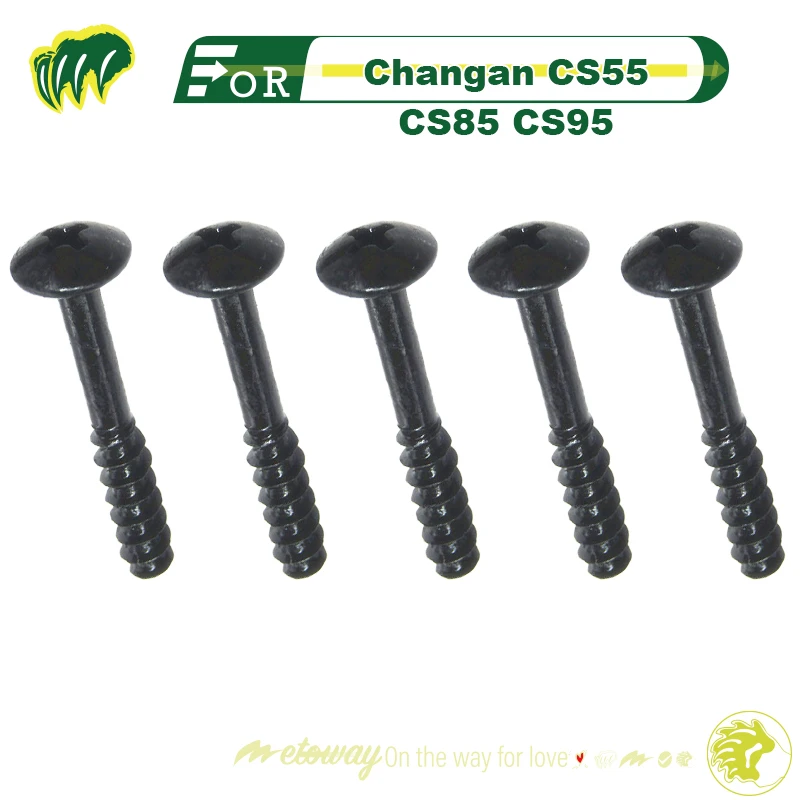 

5pcs Screws For Changan CS55 CS85 CS95 Air Filter Housing Cover Screw Air Filter Element Bolt Air Filter Housing Screw Bolt