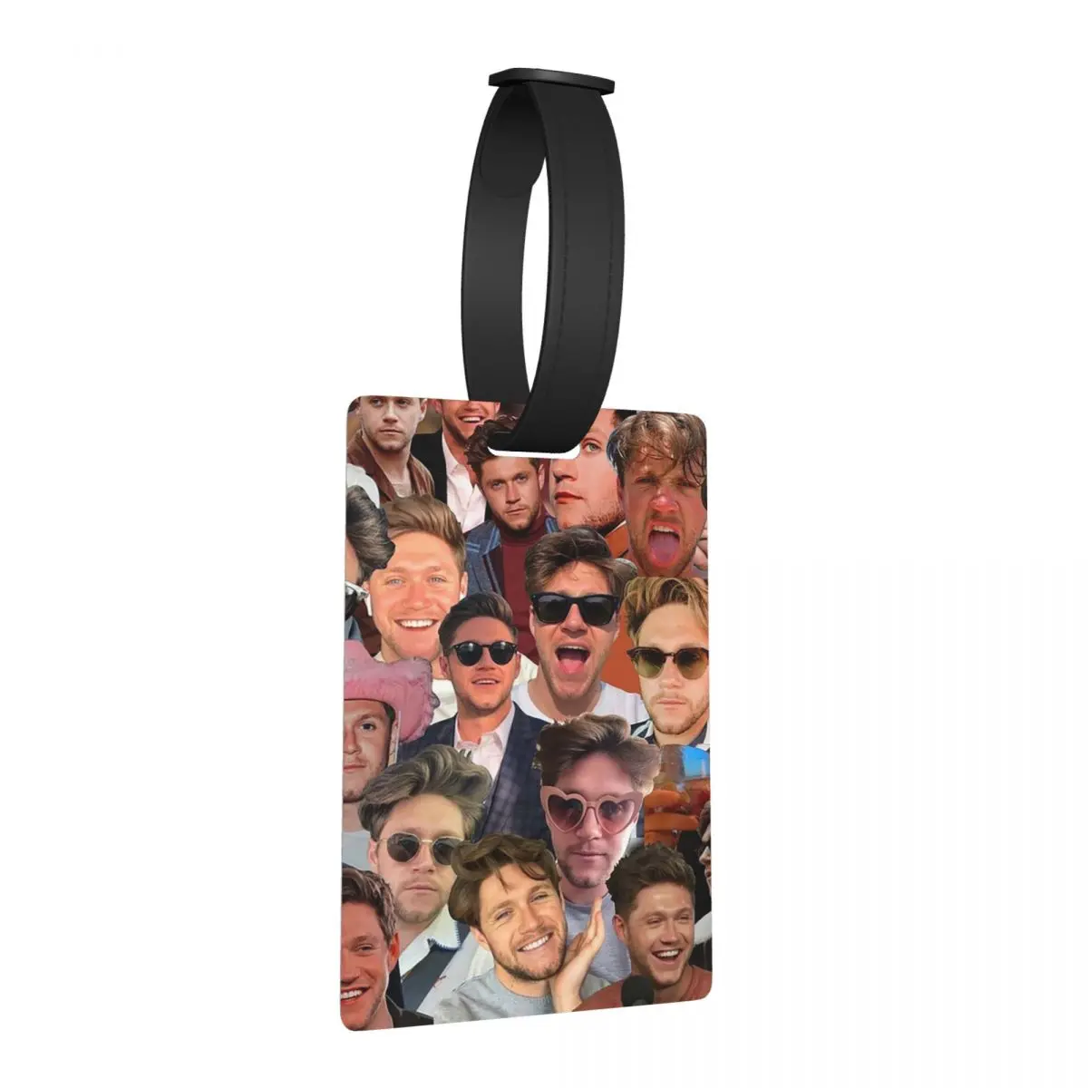 

NiallHoran фотоколлаж багажные бирки аксессуары для чемодана дорожная мода багажная бирка держатель этикетки ID имя адреса