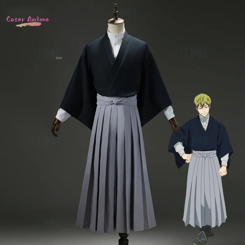 Disfraz de Anime Jujutsu Kaisen Zenin Naoya, uniforme para fiesta de Carnaval y Halloween, ropa de juego de rol de Navidad