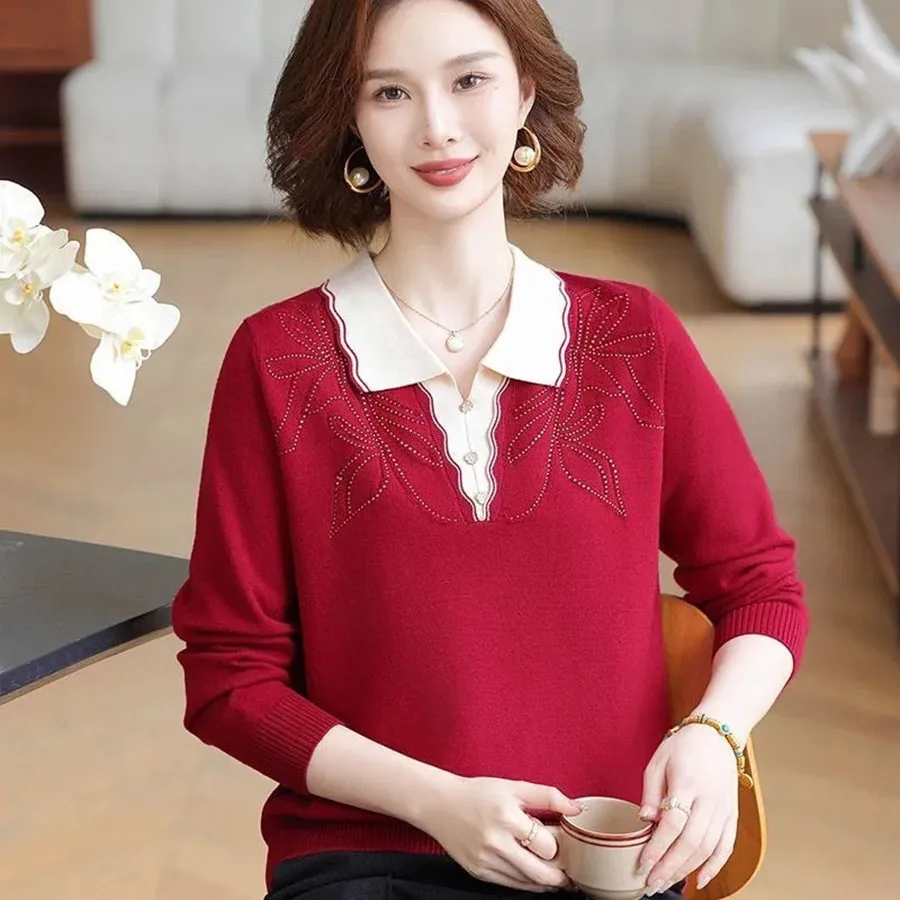 

Осень-зима, новые женские свитера, пуловеры, корейские модные повседневные рубашки с длинными рукавами, женский трикотаж, джемпер