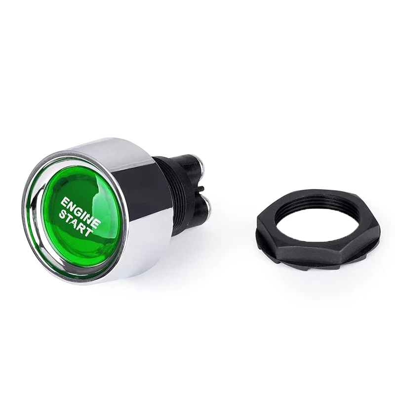 New Car Engine Start Push Button Keyless Switch Start Button Ignition Starter On Off Switches Car Engine Start Ignition Switch