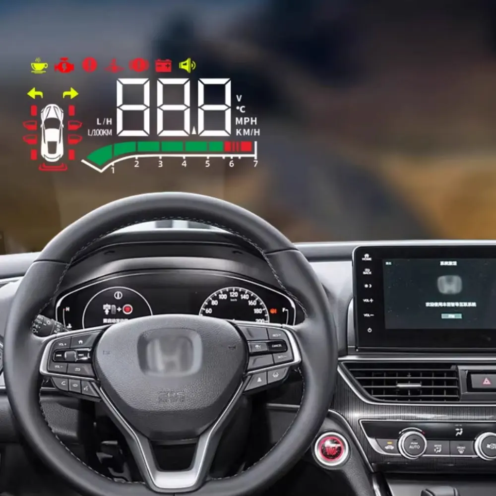 Car Head Up Display HUD For Toyota Land Cruiser Prado J150 2009-2023 Auto LED Screen Electronic Accessories Windshield Projector