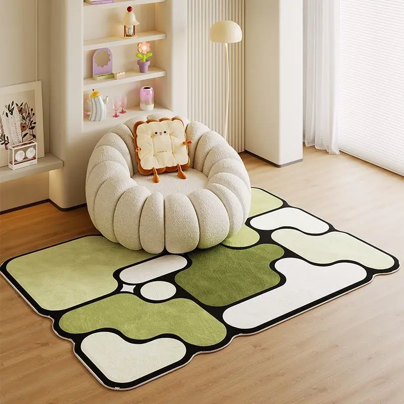 

Ковер, Гостиная, Грязеотталкивающий, Охлаждающая изоляция, Ковер из искусственного кашемира, Бытовой нескользящий диван, Ковер для журнального столика