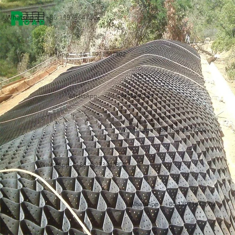 Price of small samples --HDPE Geocell Grid HDPE Material for Outdoor Slope Protection and Retaining Wall 3D Model Design