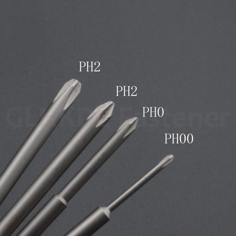 80/100/120/150/200Mm 800 Điện Vít Chữ Thập PH00/0/1/2 Vòng lắc Chân Từ Tác Động Phillips Theo Đầu Người Lái Mũi