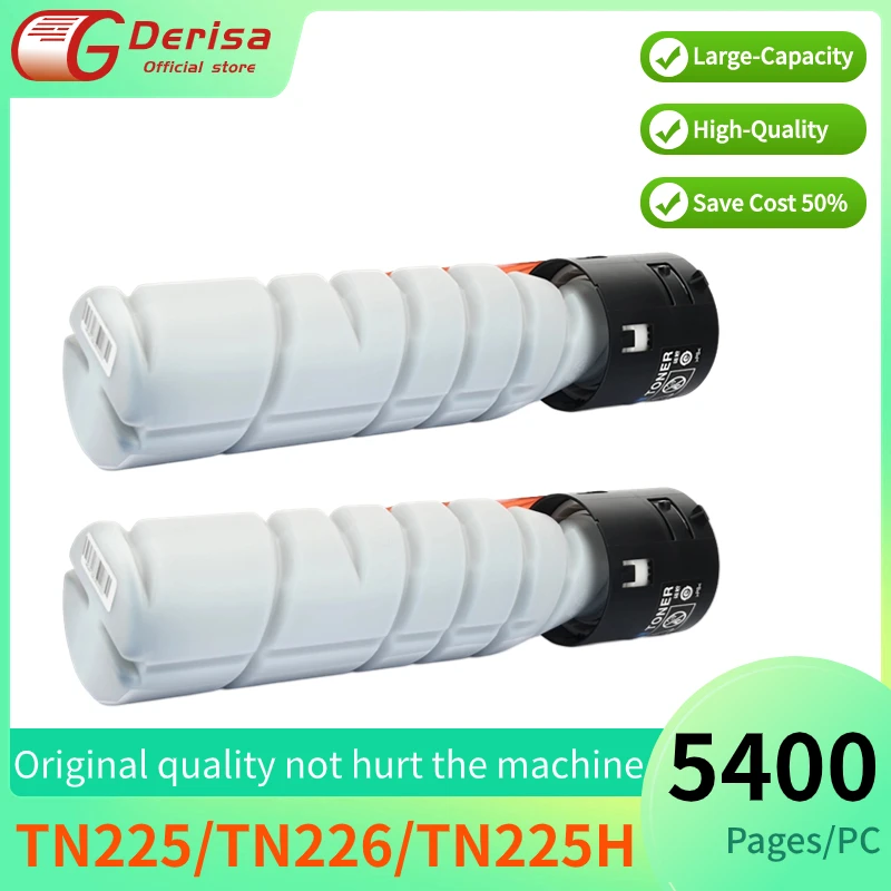 Compatible for Konica Minolta TN225 TN225H TN226 Toner Cartridge for Bizhub 226i 246i 266i 306i 7221i 7223i 7228i Copier