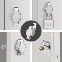 New Zinc Alloy Cam Lock Keyless Mechanical Mechanical Door Lock Hardware Multifunctional Cabinet Door Padlock Cabinet Mailbox