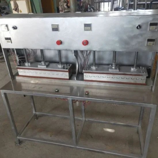 Small and disposable tableware making machine Spoon and fork making machine