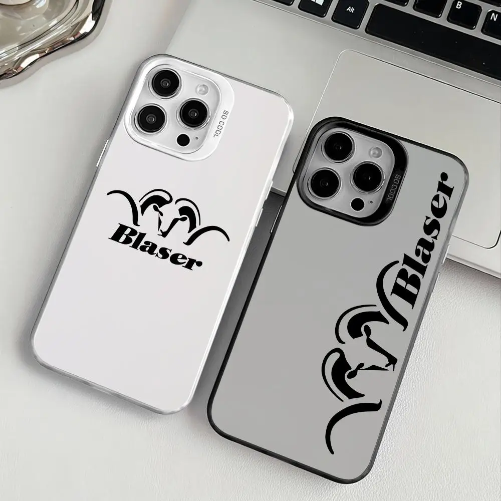 B-Blaser Usa Rifles Police Phone Case For iPhone 17 16 15 14 13 12 11 Pro Max Designer Matte Laser Aurora Funda Phone Case