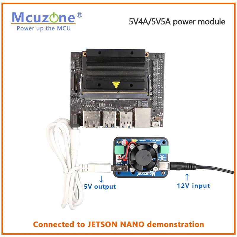 Модуль питания 5V4A/5V5A с поддержкой Jetson Nano / NanoPi / Raspberry Pi