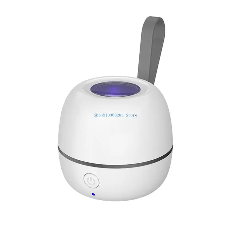 Soporte para chupete bebé K9FF, caja almacenamiento portátil, contenedor con indicador carga