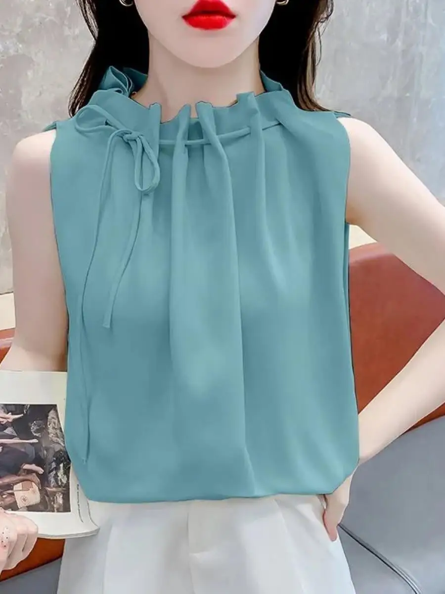 conjunto-feminino-de-verao-2026-blusa-solta-sem-mangas-em-chiffon-com-cinto-largo-e-colete-estilo-novo-cobre-a-barriga-du