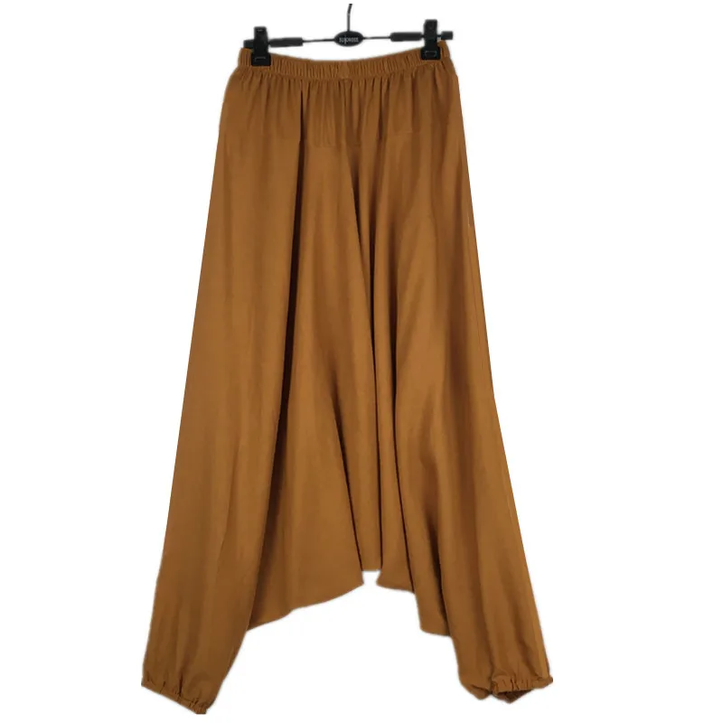 2026 Spring men\'s cross pants,plus size M-5XL casual pants, dancing trousers,Harem wide leg Pants,bloomers casual trousers