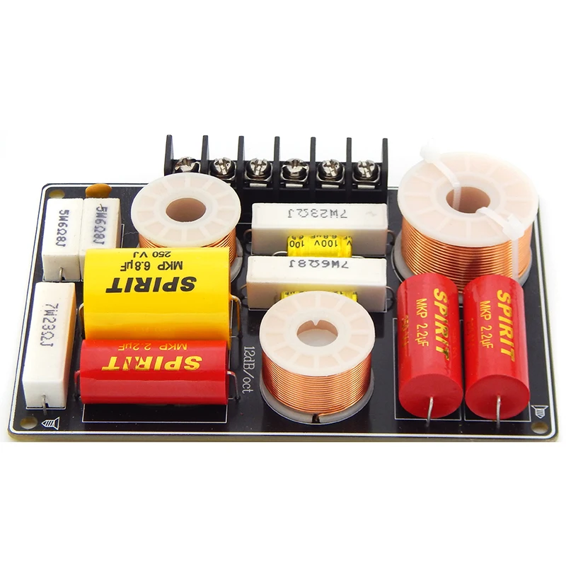 DSP 2-полосный кроссовер фильтры 2CH плата Делителя Частоты для динамиков полный диапазон высоких частот