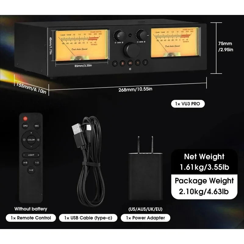 Nobsound VU3PRO Amp…