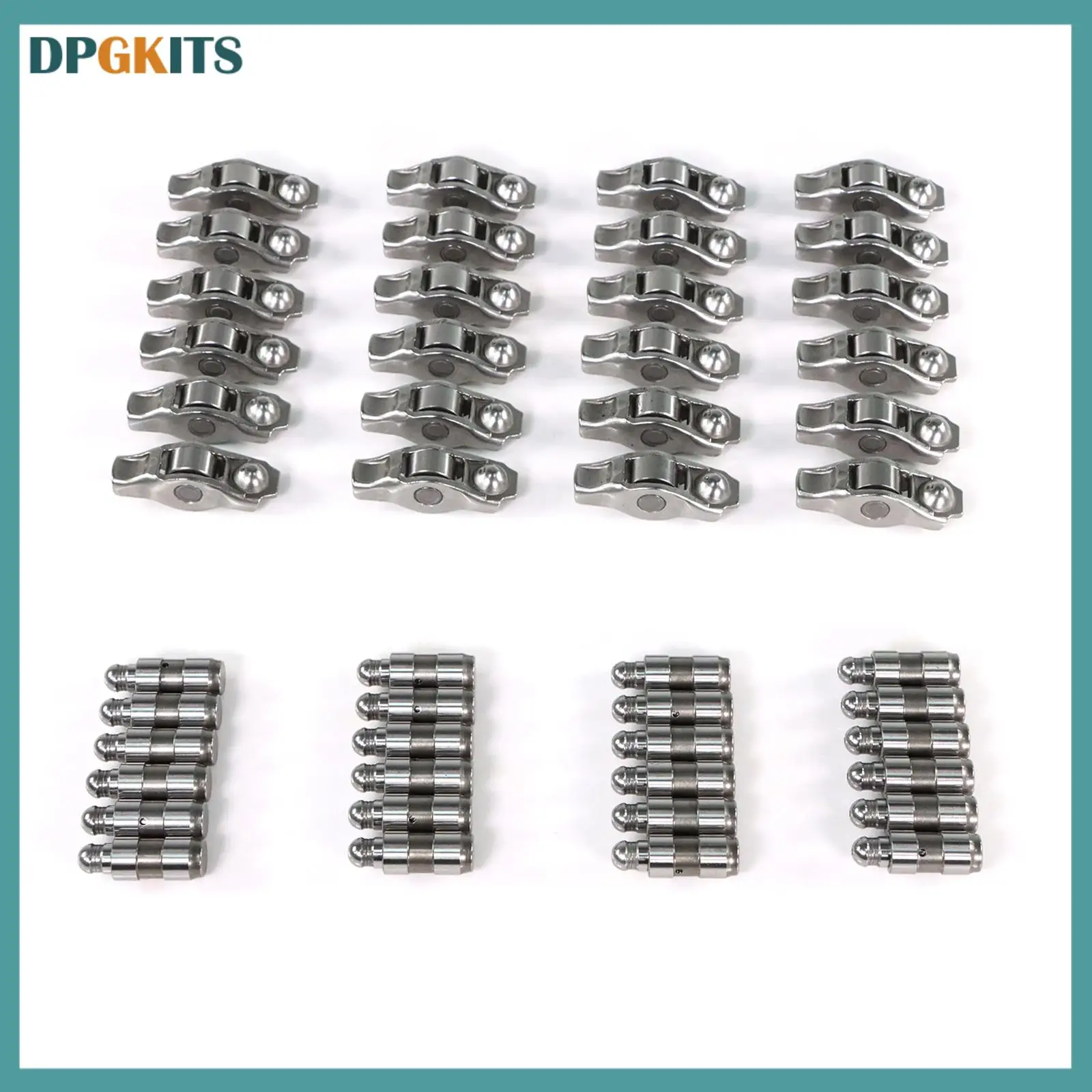 48pcs Rocker Arms & Valve Lifters Kit 5184296AH 5184332AA for ChrysIer 200 300 Dodge Ram 1500 Challenger Journey Jeep 3.6L V6
