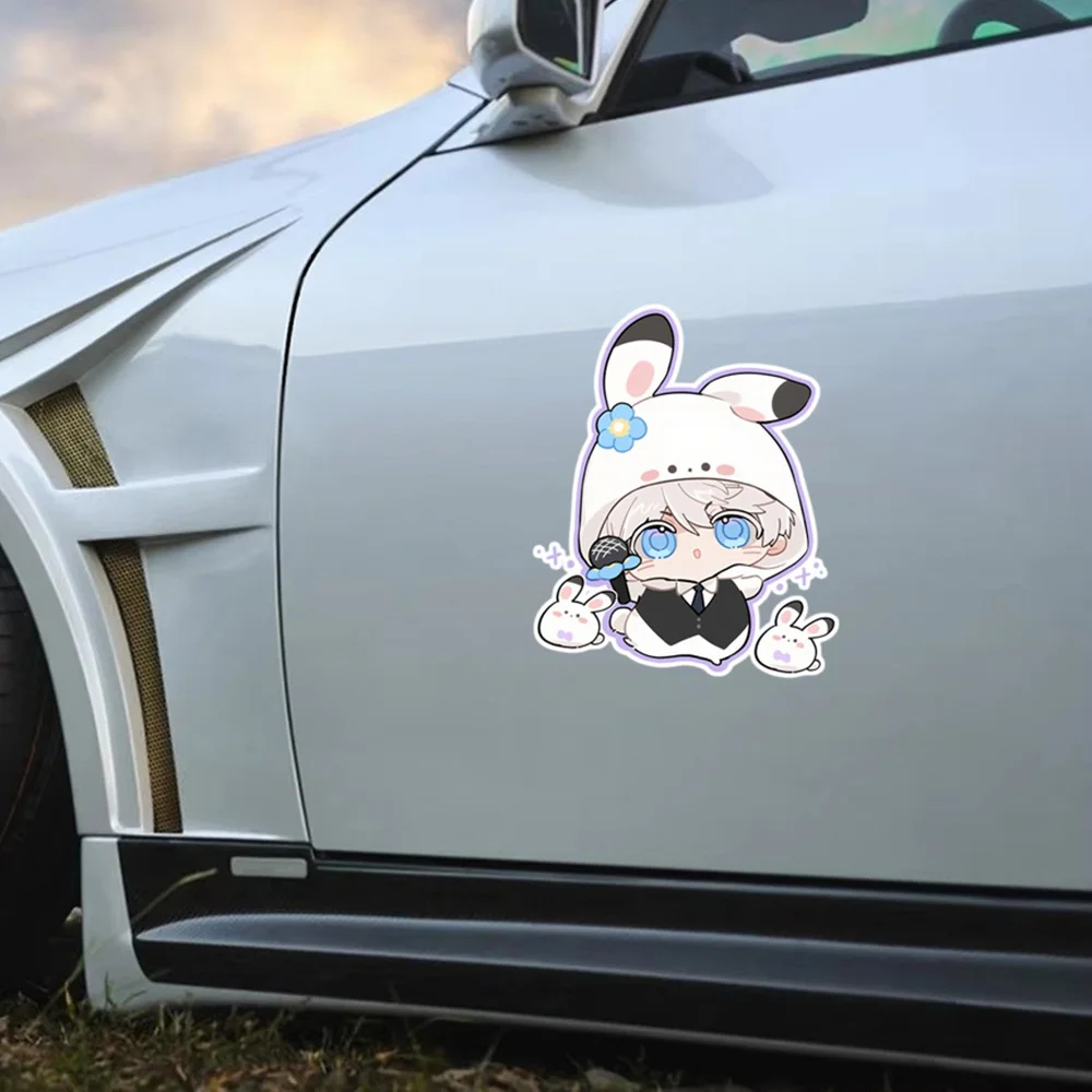 Love and Deepspace Cartoon Zayne Sticker, Funny and Cute Decal for Cars,Trucks,Wall,Laptop,Windows,Motorcycles,Bumpers or Crafts