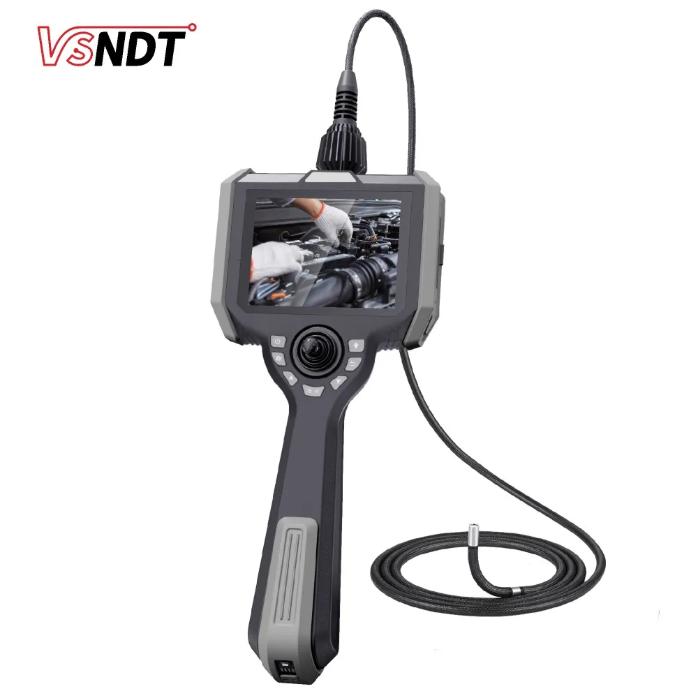 

VSNDT 2 way articulating inspection borescope handheld inspection endoscope connect to mobile phone automotive diagnostic tool