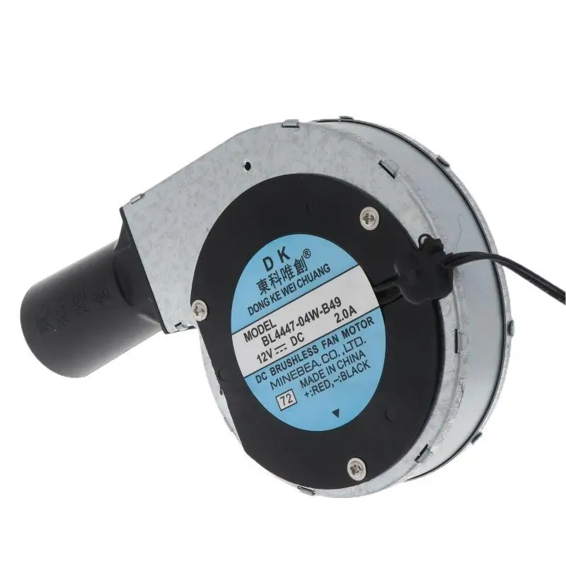 

Y1UD DC12V 2A Вентилятор для барбекю Угольный дымоход Стартер Вентилятор охлаждения Электрический вентилятор AC 12 В Шнур мм