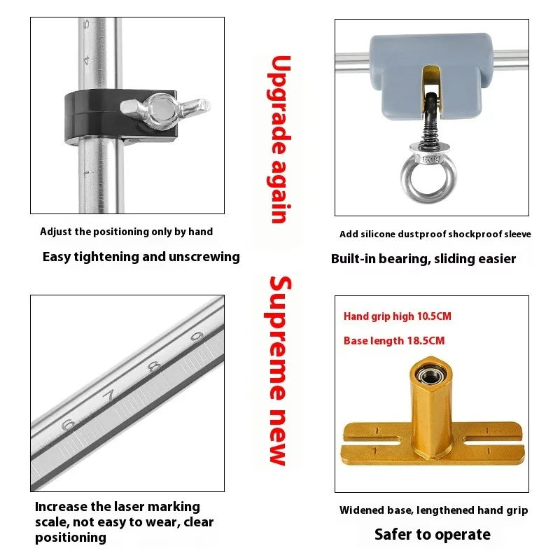 Woodworking Door Lockhole Slotting Machine Doorlock Mortising Template Jig Locksmith Door Opener Mortiser 18/22/24MM Dustproof