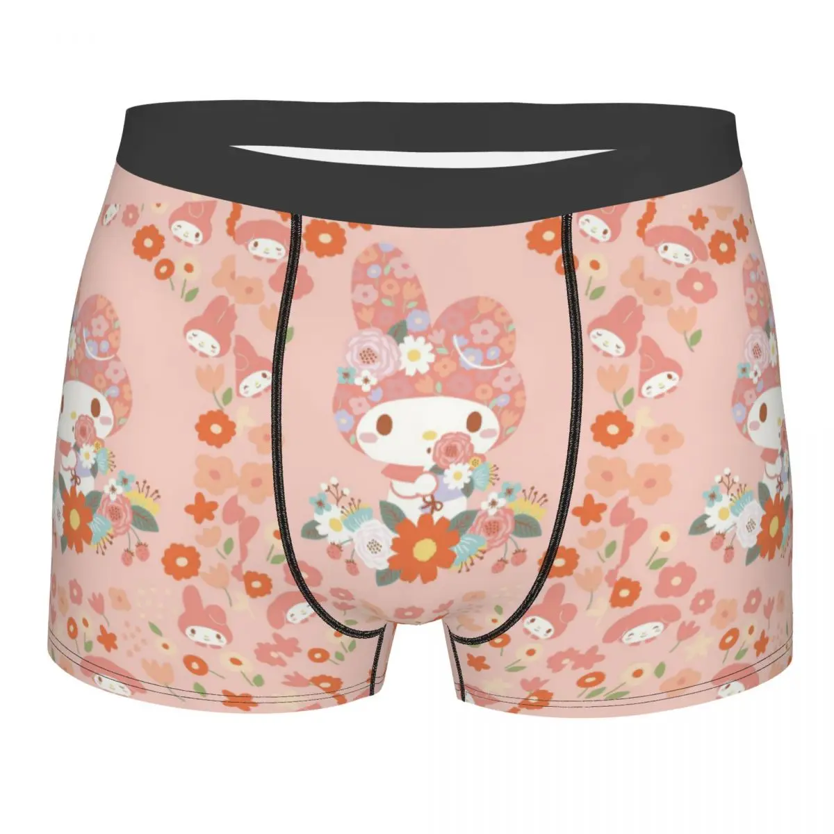 

Новинка на заказ, боксеры с героями мультфильмов, шорты, мужские трусы, дышащие трусы, нижнее белье