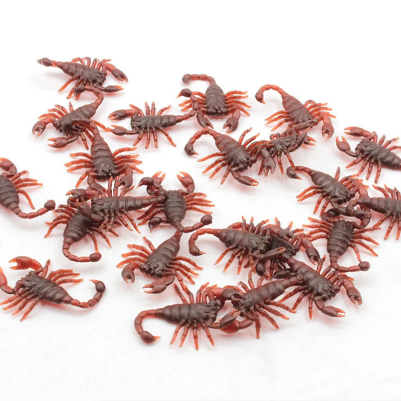 Simulierte Insekten, festliche Dekorationen, Kunststoff-Kakerlaken, Spinnen, Tausendfüßler, Skorpione, Dekorationsrequisiten, praktische Witze TMZ – Detail 6