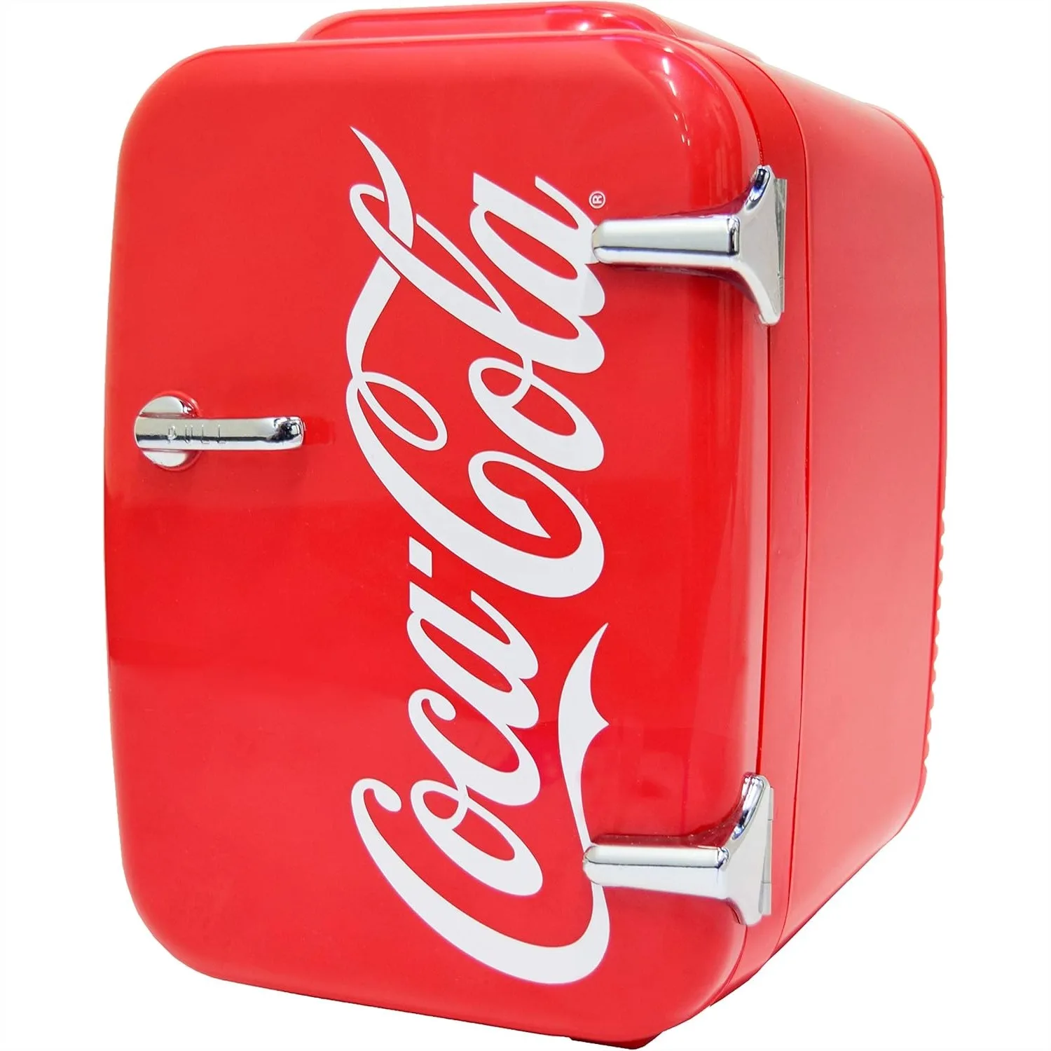 

Retro Mini Fridge 4L Cooler & Warmer for Bedroom, Car, Office Desk & Dorm - Portable 12V Thermoelectric for Food, Drinks &