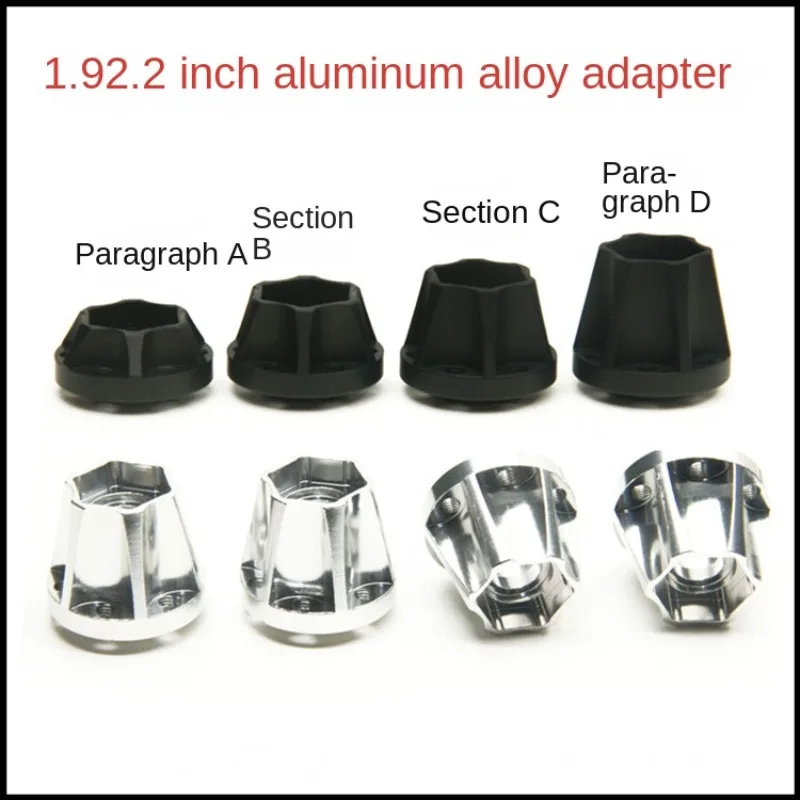 

Aluminum Alloy Adapter for 1/10 RC Crawler Car Traxxas TRX4 Defender Blazer Jeep Chevrolet G63 RC4WD D90 DIY Parts