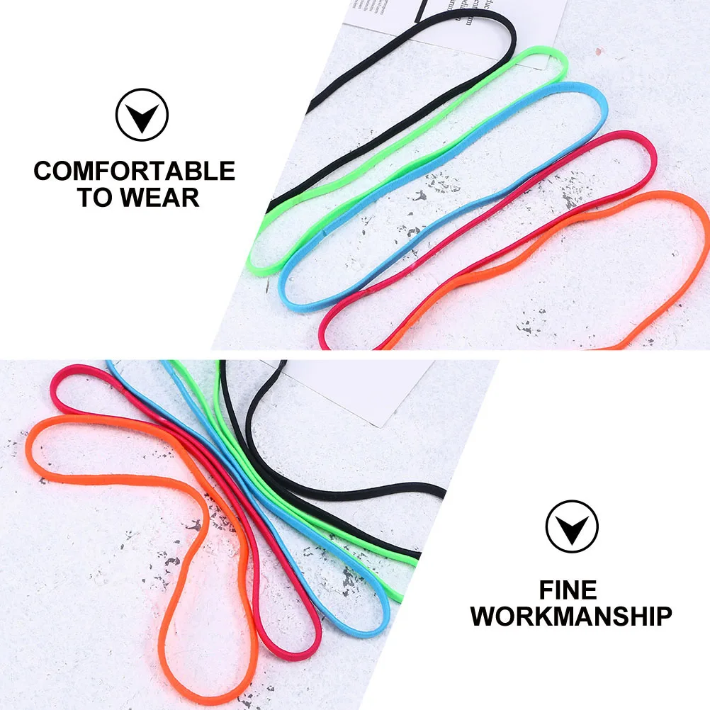 

12 Pcs Anti-slip Headband Running Headbands Sports Men Hair Workout for Halloween