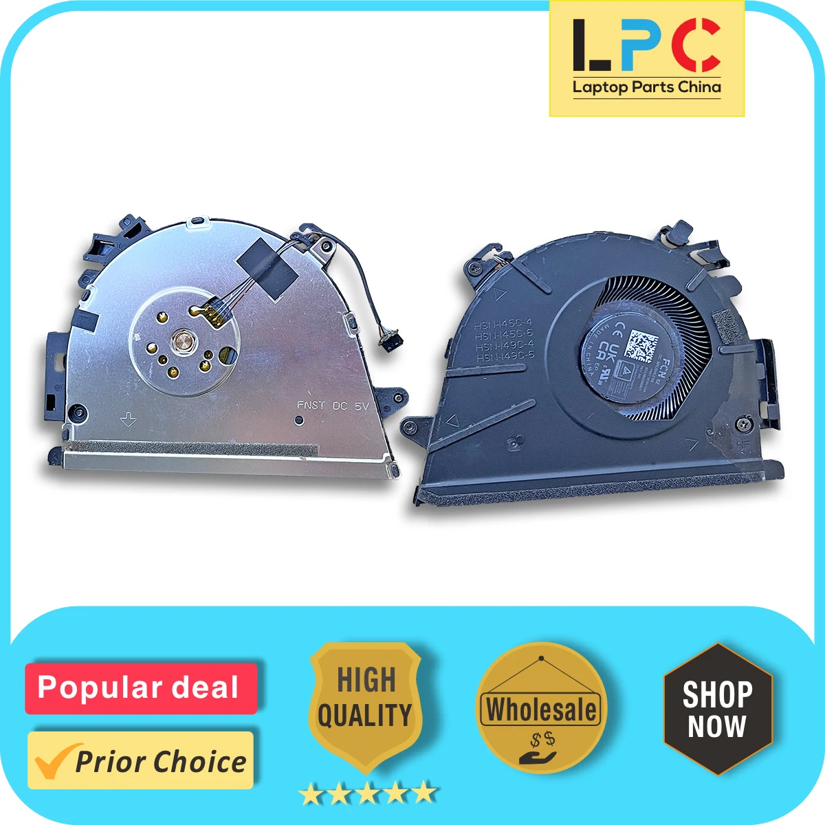 

For HP EliteBook 840 845 1040 G9 1040 G10 CPU Cooling Fan N09035-001 New Original Laptop Cooler Radiator Heat Sink DC 5V