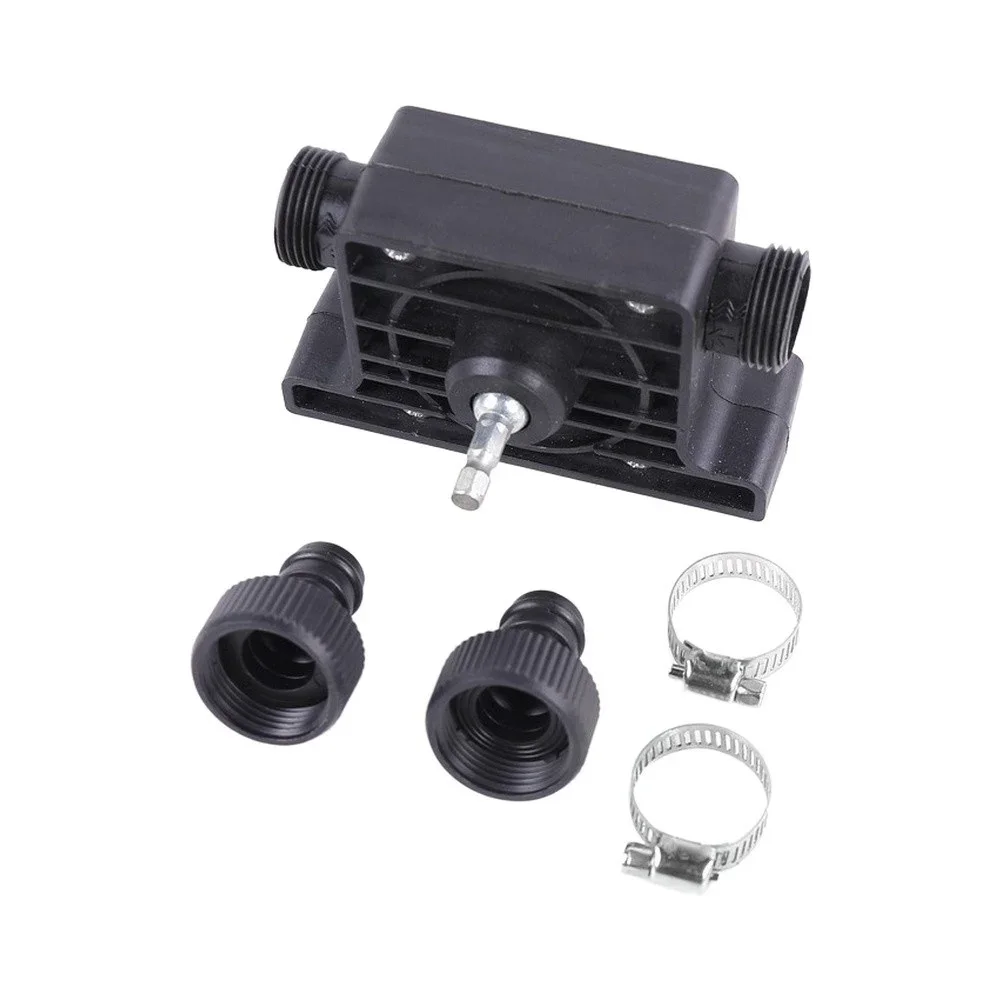 Drill Pump for Oil and Water Transfer Self Priming Portable Electric Powered Compact Size 4.96 in x 2.76 in x 2.48 in