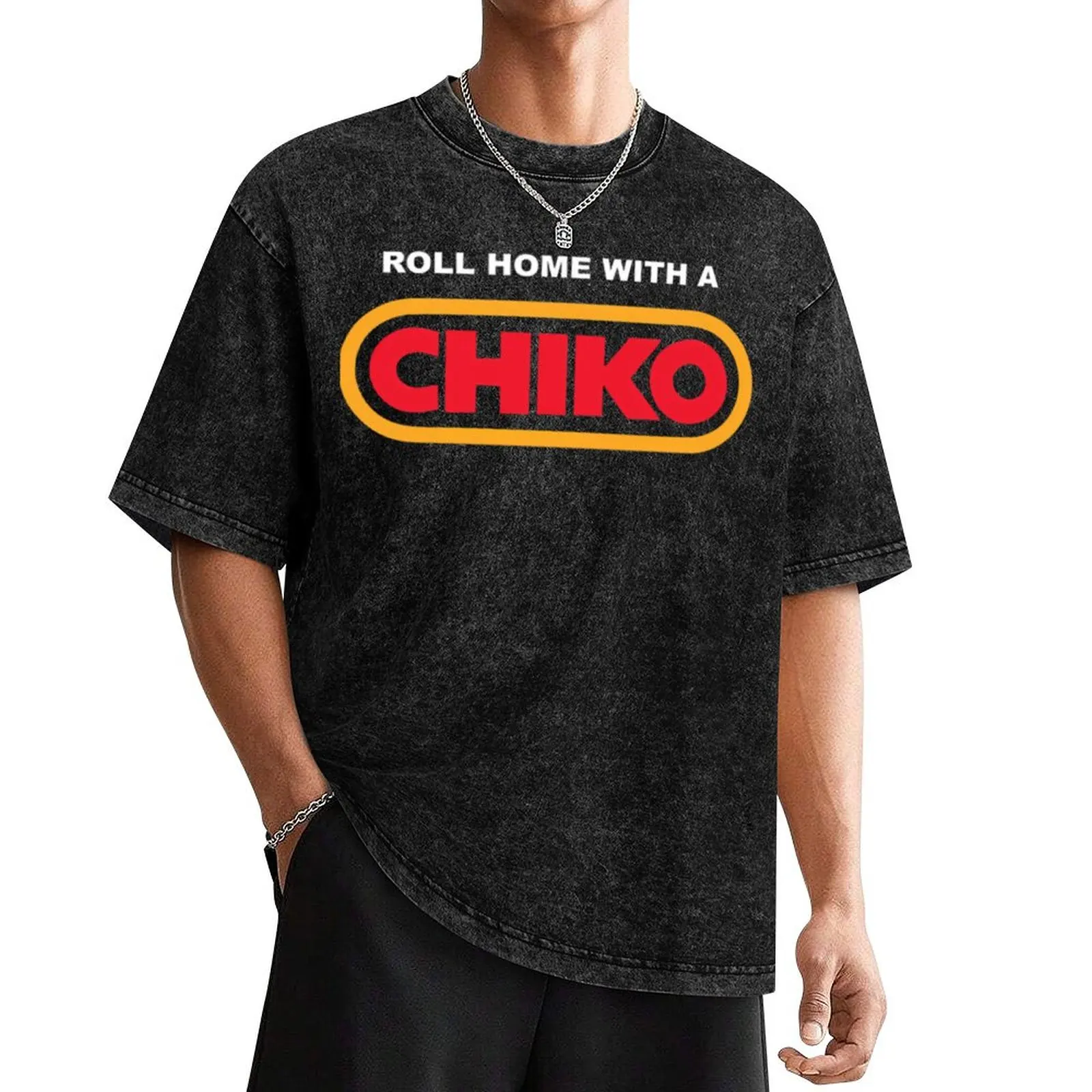 

Best Seller - Chiko Roll Logo Merchandise Essential T-Shirt luxury designer Man t-shirt graphics mens plain t shirts