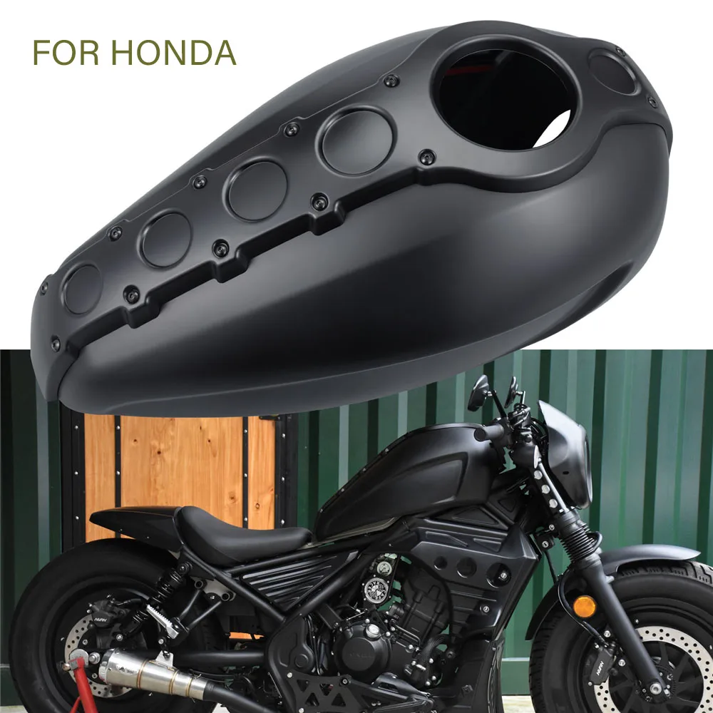 Motorcycle Fuel Gas Tank Oil Cap Cover Fuel Tank Cap Cover Console Protector ABS Gas For Honda Rebel CMX300 CMX500 2017-2022