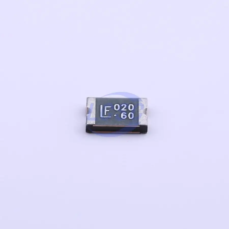 20-100Pcs/Original 1812L020/60DR Mark Code 020 Polymeric PTC Resettable Fuse 60V 200mA Ih SMD 1812 4532 Metric Concave